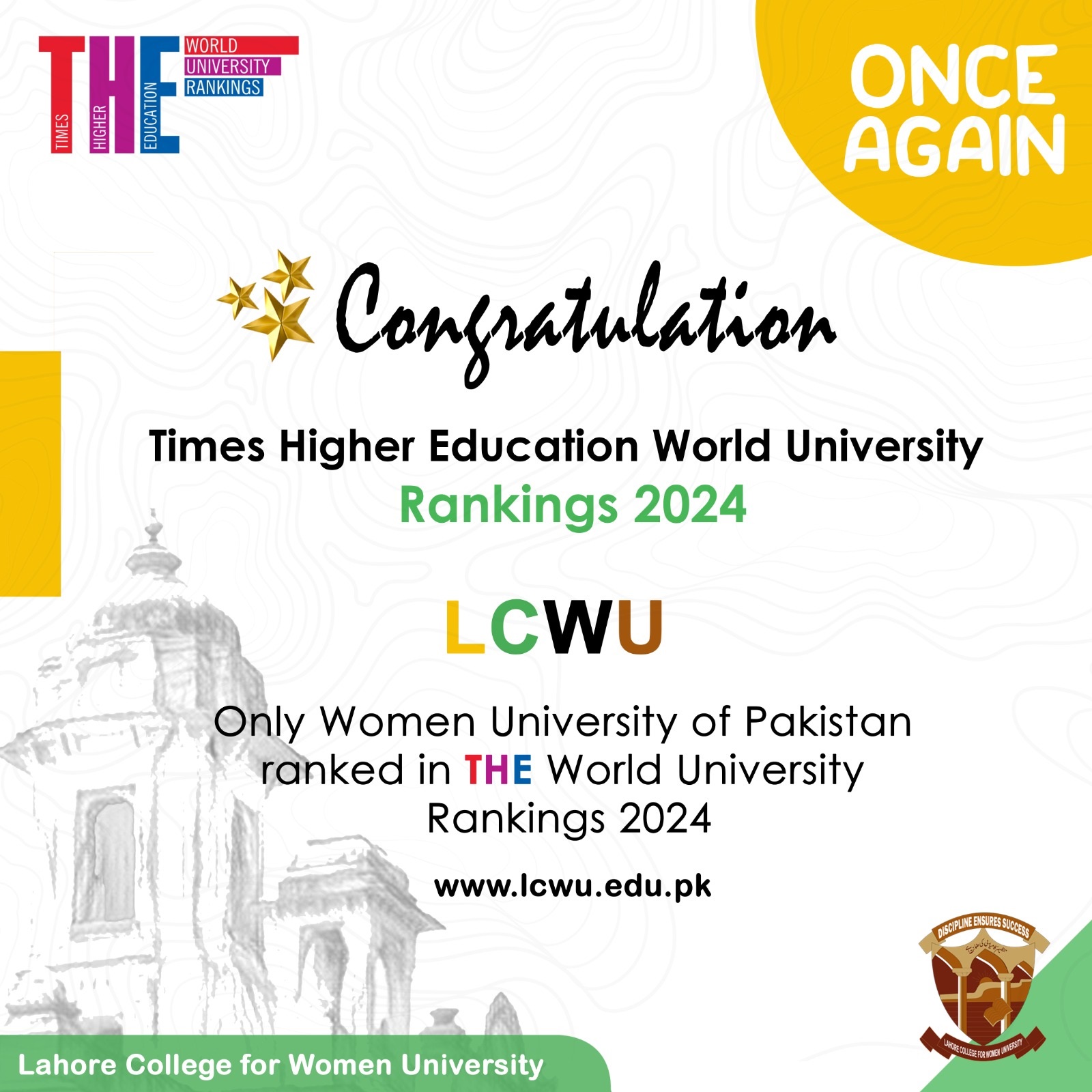 The University of Lahore : Rankings, Fees & Courses Details